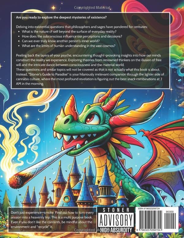 Stoner's Guide To Paradise Back Cover