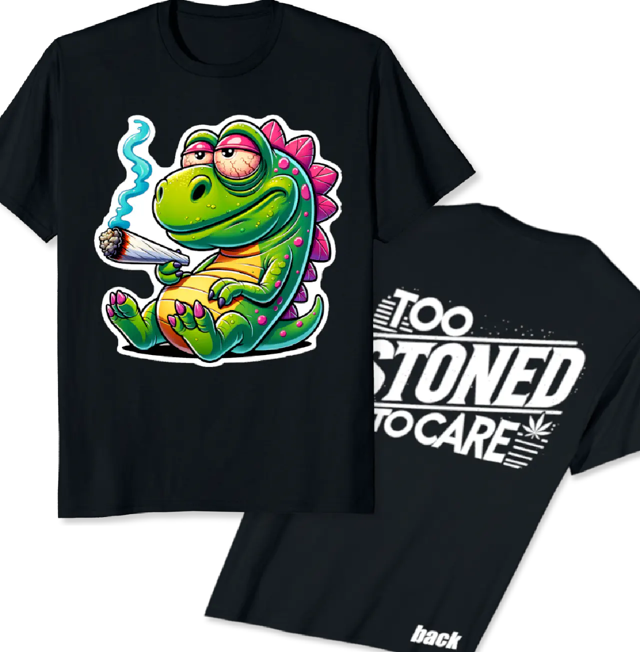 Too Stoned To Care — Puffeyed Dragon